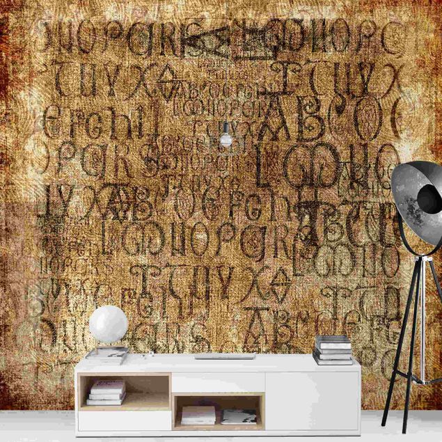 Wallpapers modern Old Letters