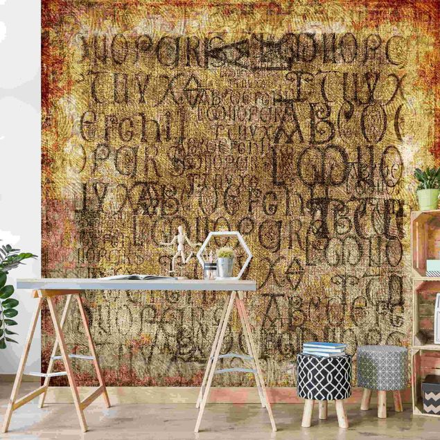 Wallpapers patterns Old Letters