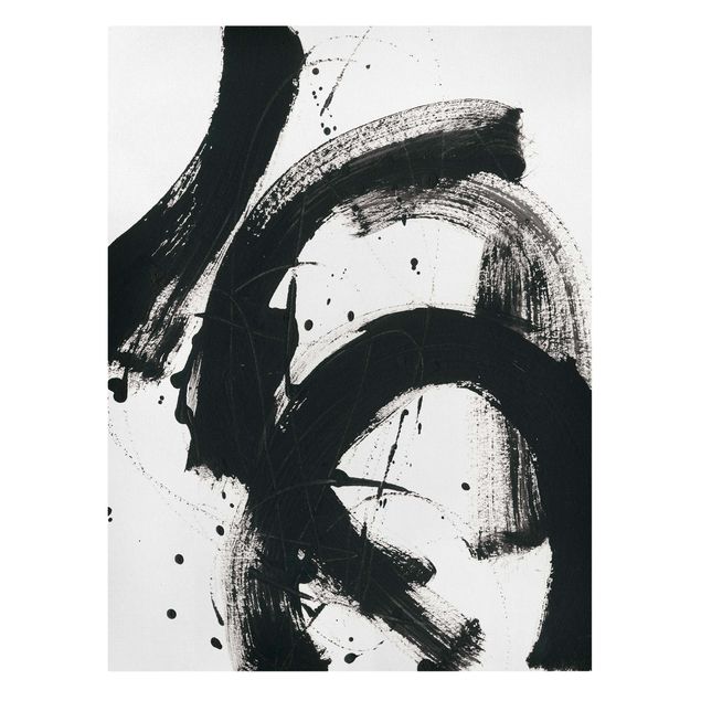 Black and white wall art Moving Onyx