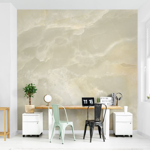 Wallpapers marble Onyx Marble Cream
