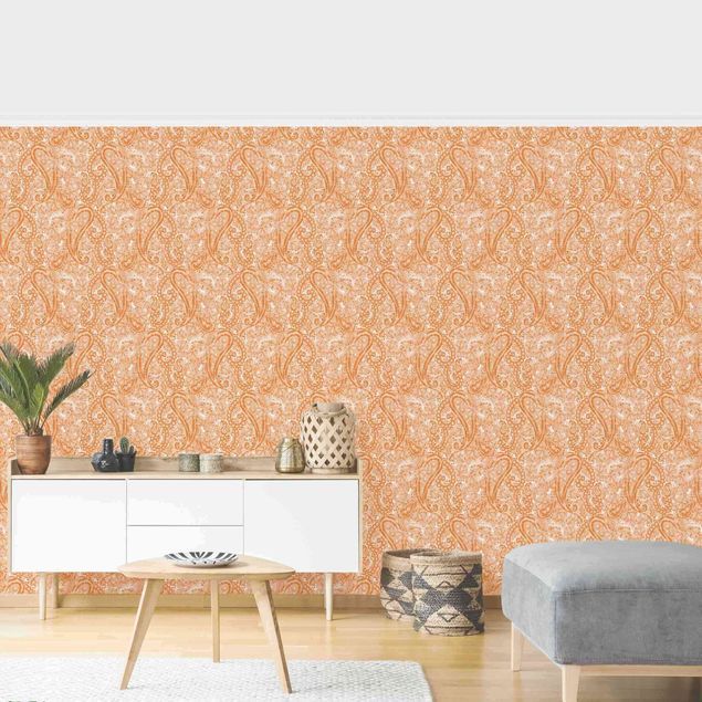 Modern wallpaper designs Paisley Foam