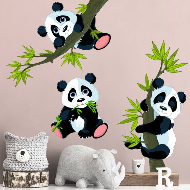 Wall stickers jungle Panda