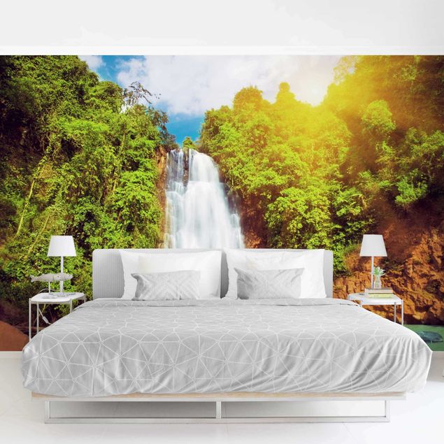 Wallpapers waterfall Paradise Lagoon