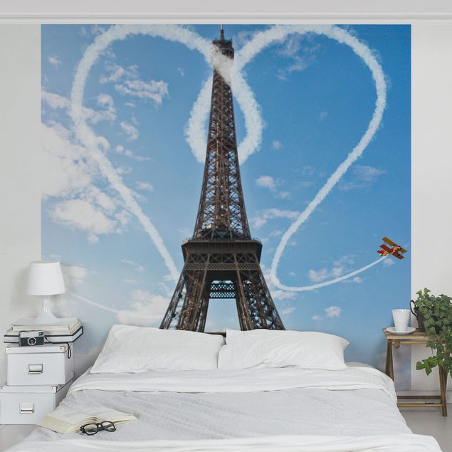 Contemporary wallpaper Paris - City Of Love