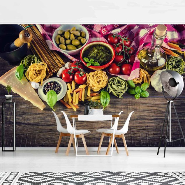 Contemporary wallpaper Pasta