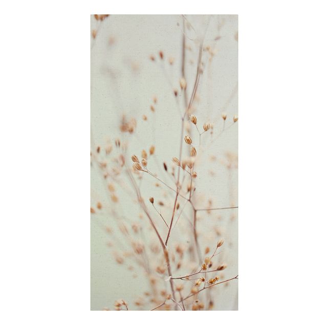 Prints modern Pastel Buds On Wild Flower Twig