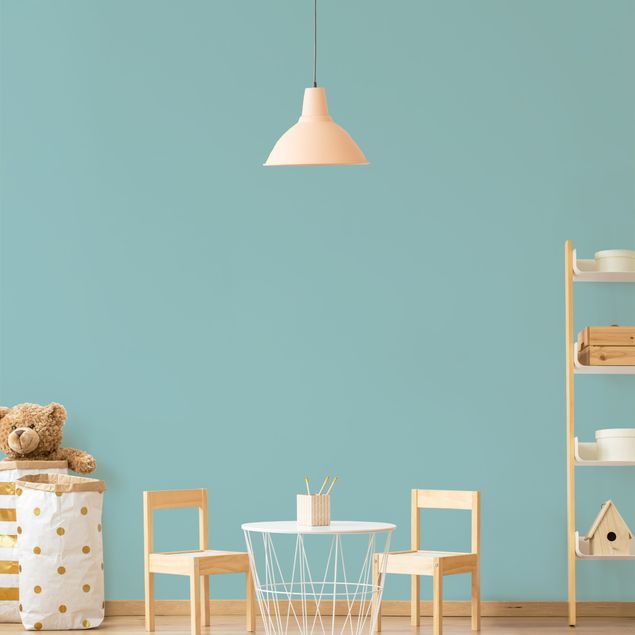 Self adhesive wallpapers Pastel Turquoise