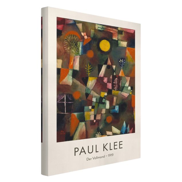 Prints modern Paul Klee - The Full Moon - Museum Edition