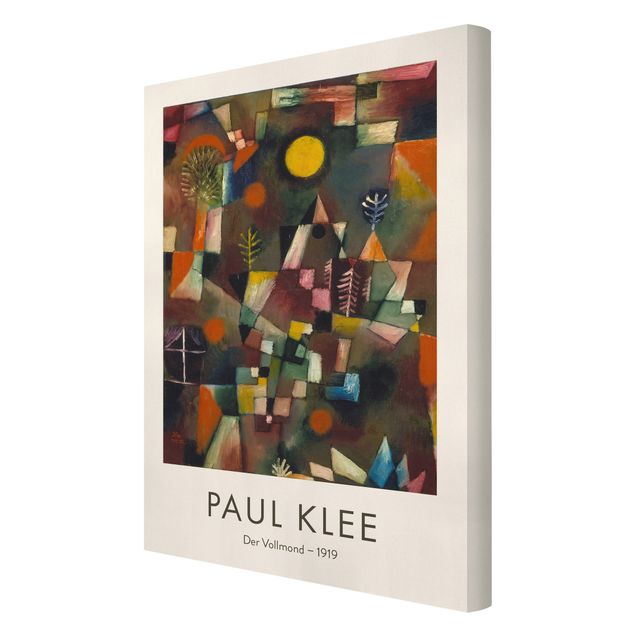 Paul Klee art Paul Klee - The Full Moon - Museum Edition