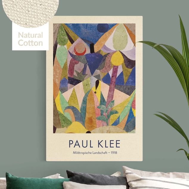 Art styles Paul Klee - Mild Tropical Landscape - Museum Edition