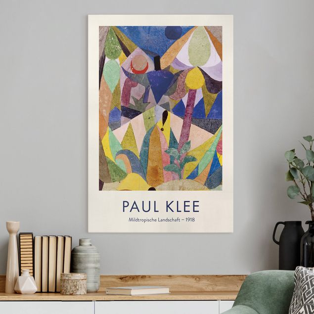 Art styles Paul Klee - Mild Tropical Landscape - Museum Edition