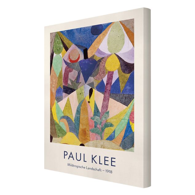 Paul Klee Paul Klee - Mild Tropical Landscape - Museum Edition