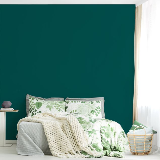 Contemporary wallpaper Pine Green