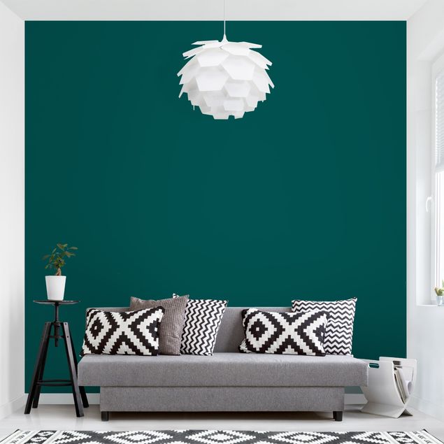 Wallpapers plain Pine Green