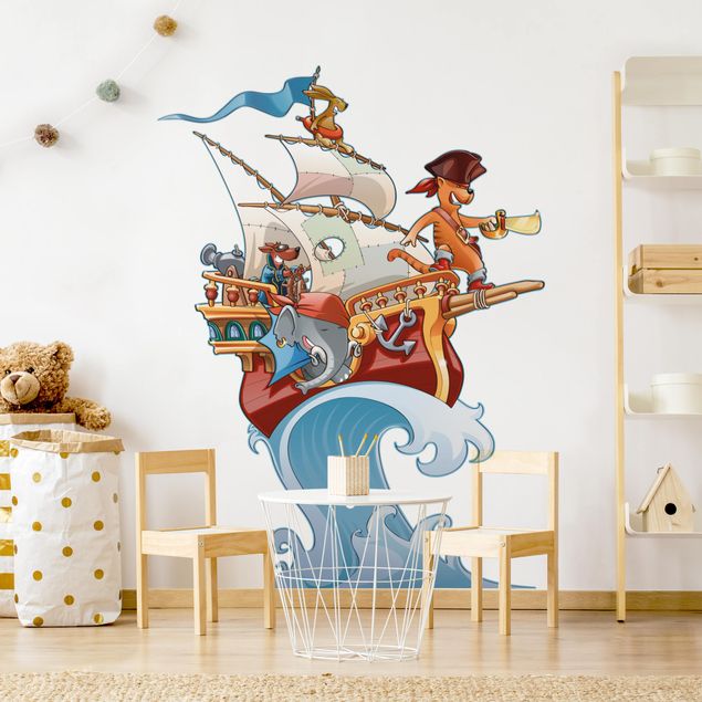 Wall stickers pirate ship