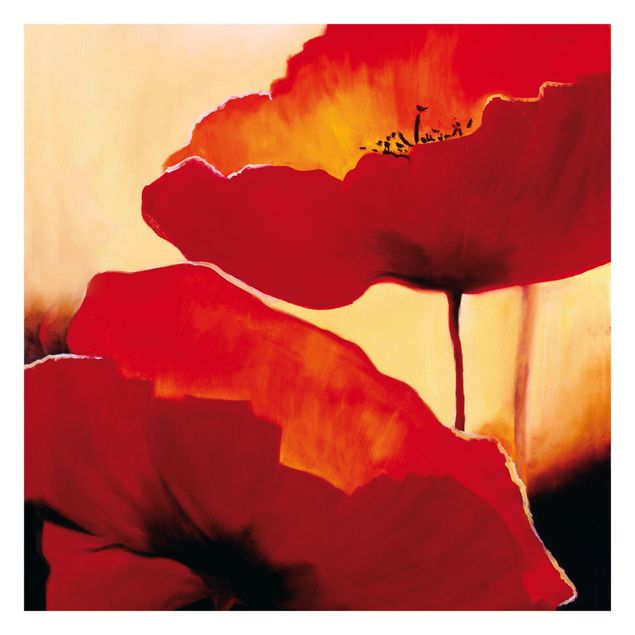 Self adhesive wallpapers Poppy Family