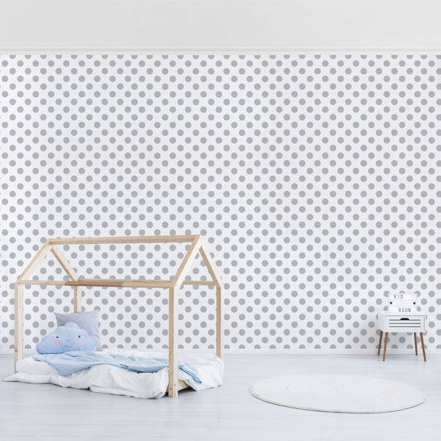 Wallpapers dots Dots Grey On White