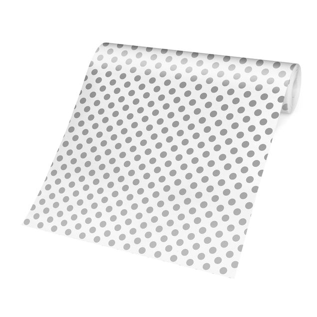 Wallpapers patterns Dots Grey On White