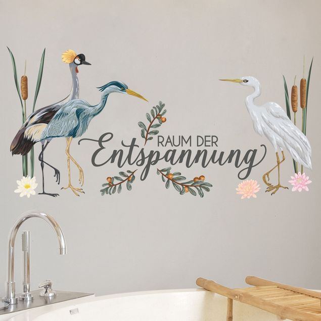 Wall stickers birds flying Room of relaxation
