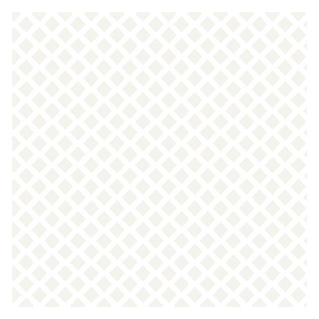 Wallpaper - Diamond Grid Light Beige