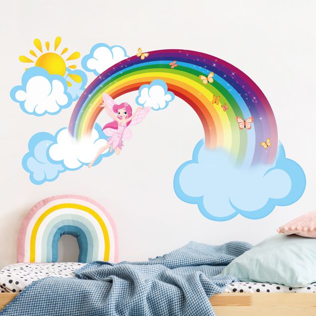 Nursery decoration Rainbow elf