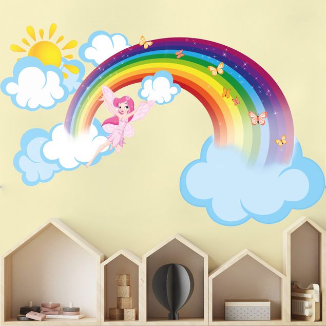 Wall stickers rainbow Rainbow elf