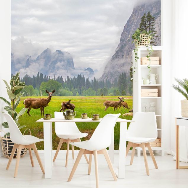 Kitchen Deer In The Mountains