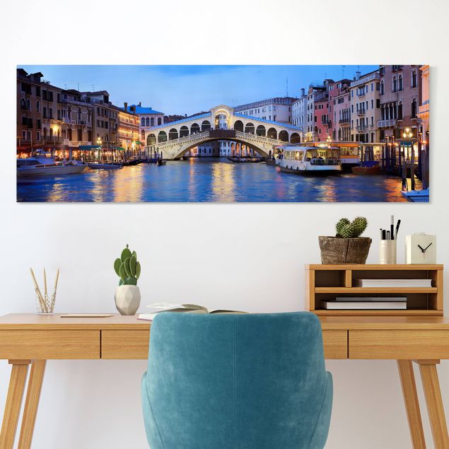 Prints Italy Rialto Bridge In Venice