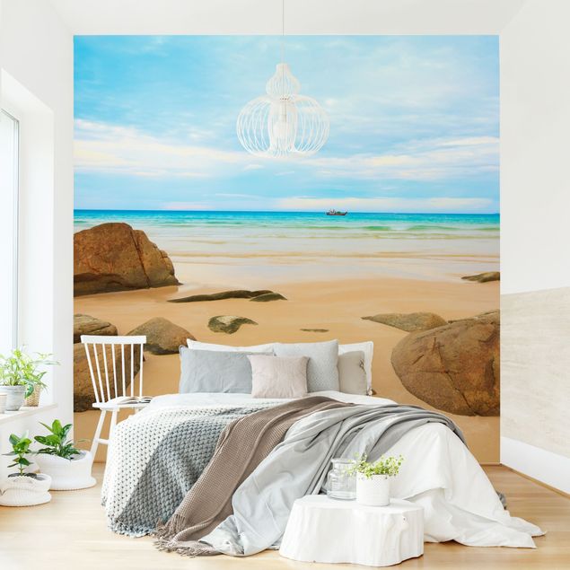 Wallpapers sea Rocky Beach