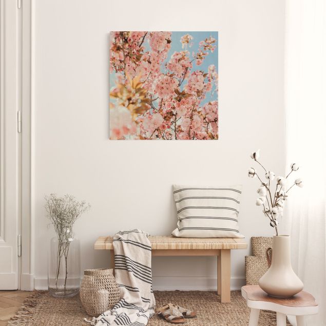Floral picture Pink Cherry Blossoms Galore
