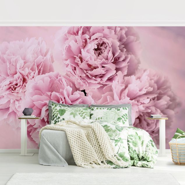 Wallpapers modern Pink Peonies