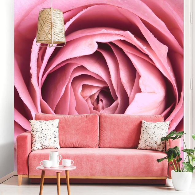 Kitchen Pink Rose Blossom
