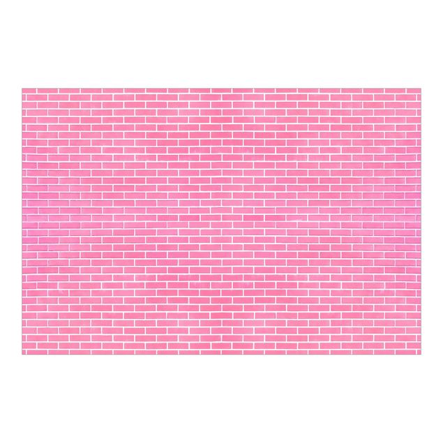 Wallpapers pink Pink Brick Wall