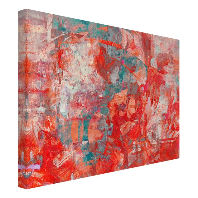 Contemporary art prints Red Fire Dance