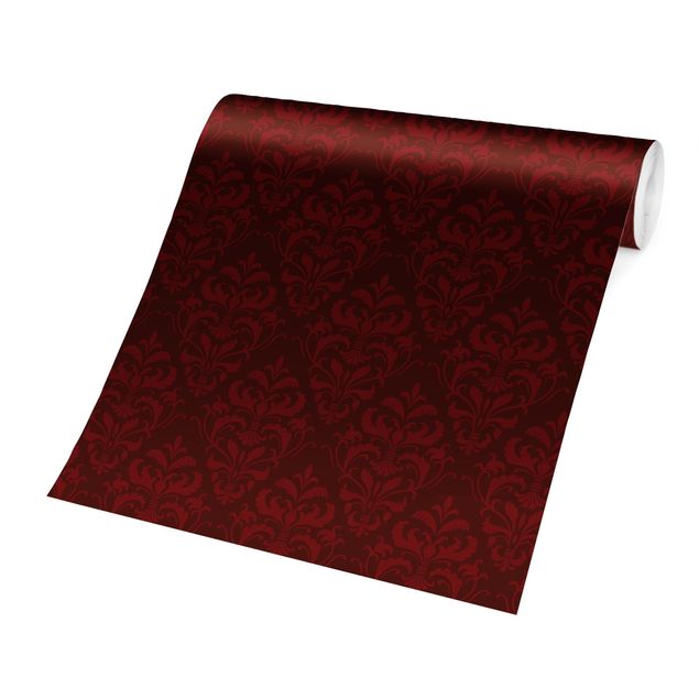 Wallpapers patterns Red French Baroque