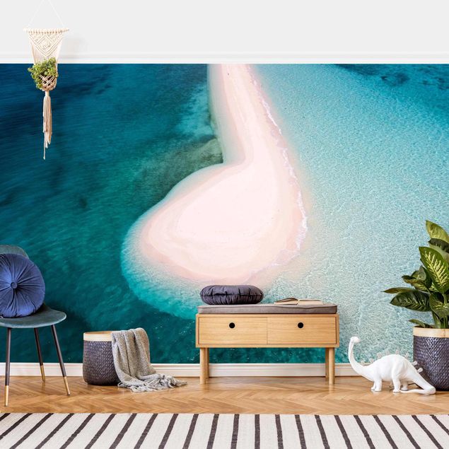 Modern wallpaper designs Sandbank In The Ocean