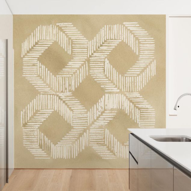 Kitchen Sand Coloured Modern Geometry II