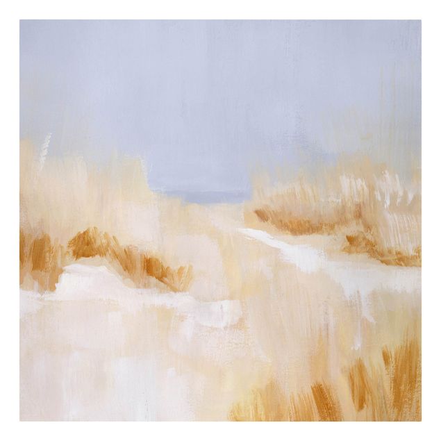 Canvas prints dunes Soft Marram Grass