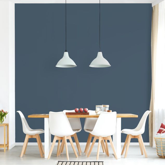 Contemporary wallpaper Slate Blue