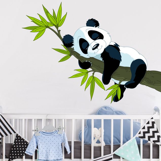 Kids room decor Sleeping panda
