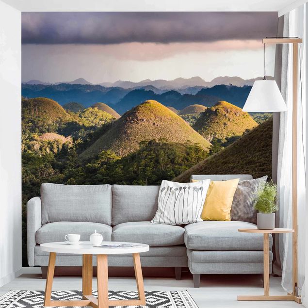 Modern wallpaper designs Chocolate Hills Landscape