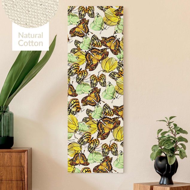 Butterfly print Swarm Of Yellow Butterflies