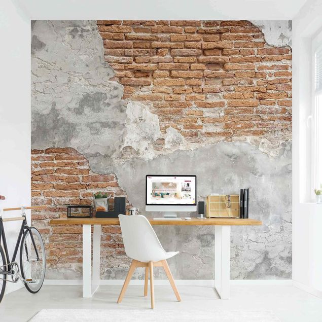 Wallpapers modern Shabby Brick Wall