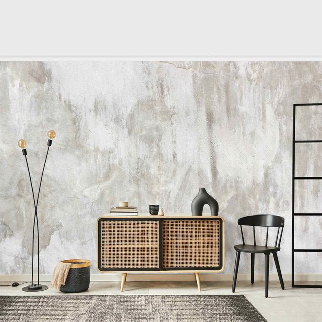 Wallpapers patterns Shabby Concrete Wall Smoothed