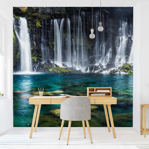 Contemporary wallpaper Shiraito Waterfall