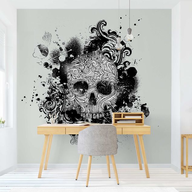 Contemporary wallpaper Skull