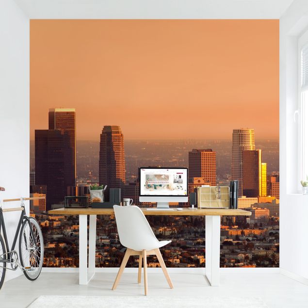 Peel and stick wallpaper Skyline Of Los Angeles