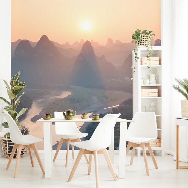 Wallpapers landscape Sunrise In Mountainous Landscape