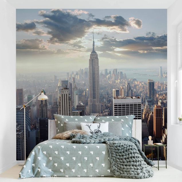 Contemporary wallpaper Sunrise In New York