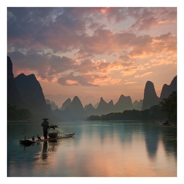 Wallpapers landscape Sunrise Over Chinese River